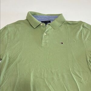 Tommy Hilfiger Men's Green Polo Shirt